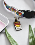 Close up of a cat collar as cat gift
