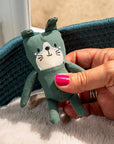 Cat Shaped Catnip Filled Toy