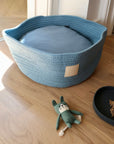 Dual Season Rope Basket Bed