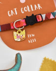Close up of a cat collar as cat gift