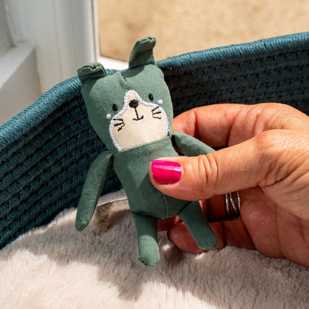 Cat Shaped Catnip Filled Toy