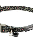Adjustable Leopard Print Cat Collar