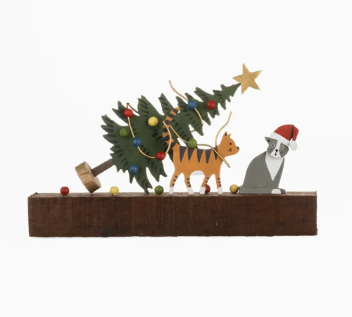Cat Xmas Chaos Decoration