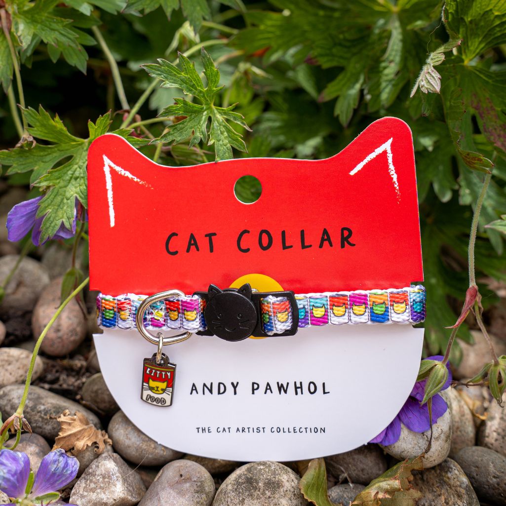 Andy Pawhol Cat Collar
