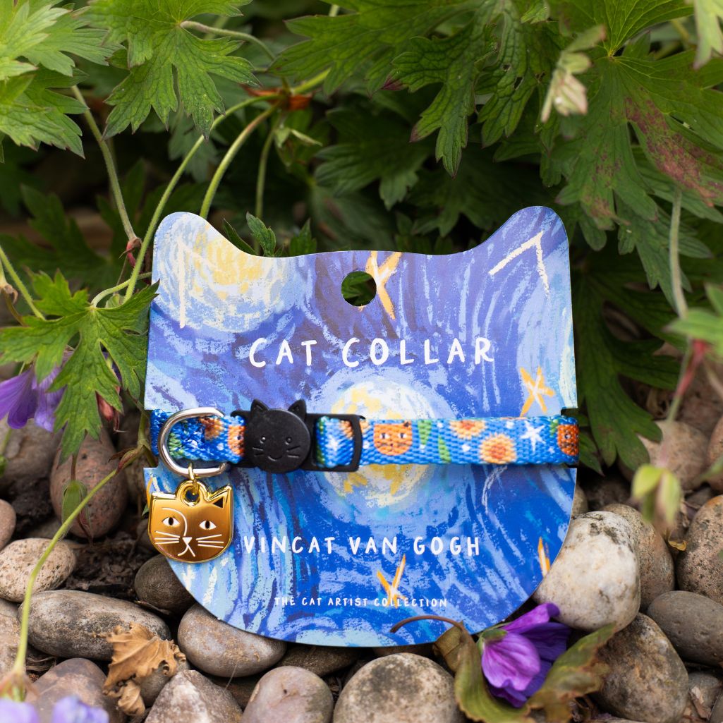 Vincat Van Gogh Cat Collar
